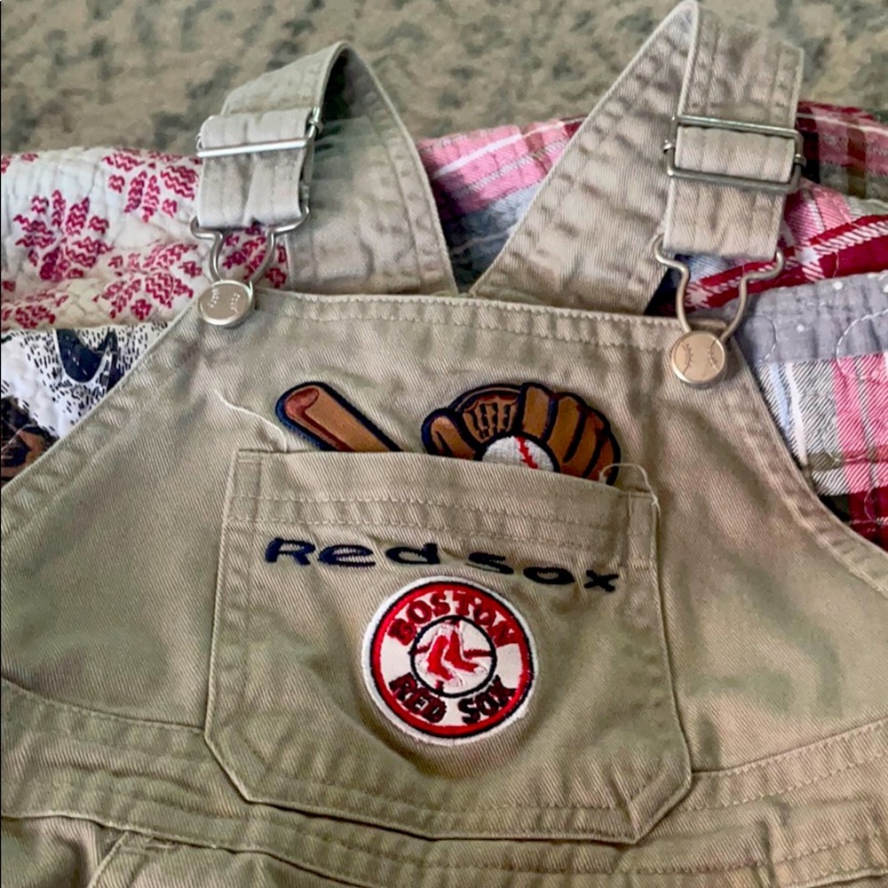 Red Sox overalls